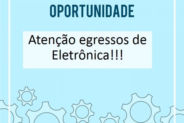Oportunidade de emprego