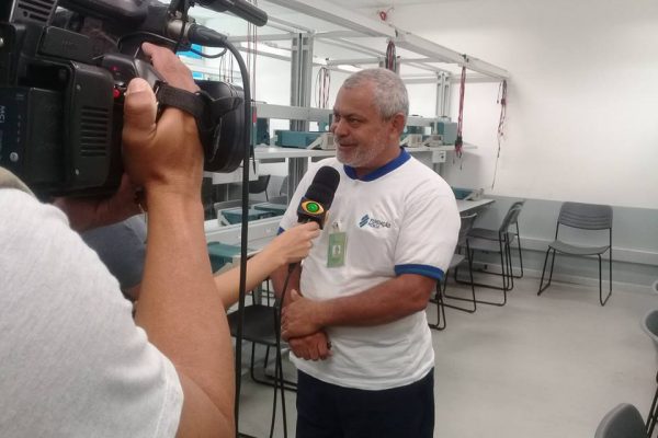 Entrevista Jornal Band Projeto Sidia